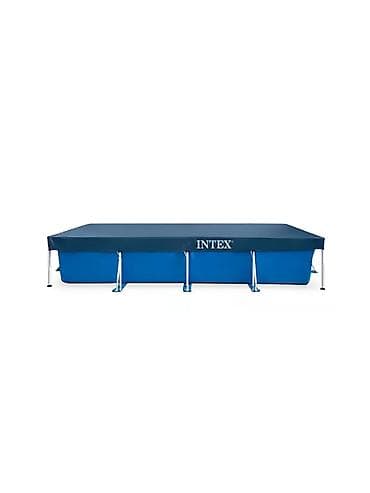 чехлы велюр: Тент для каркасного бассейна Intex 260×160 см Артикул: 28036 - Размер — 3