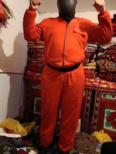 Карнавальные костюмы: Костюм с маской для косплея/карнавала - Комплект: куртка с капюшоном — 3