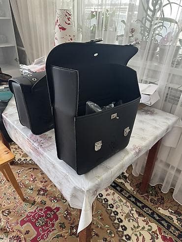 Скутерлер: Пара кофров для мотоцикла (двойные, через седло) - Тип: боковые — 4