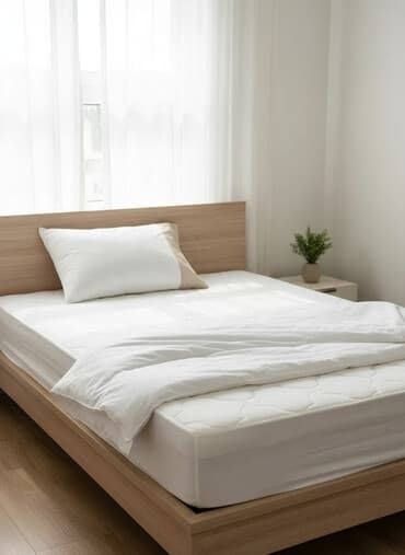 резина пол: Ортопедический матрас, Б/у, Lina (Лина), Односпальный, Кыргызстан, Матрасы средней жесткости, Самовывоз — 1