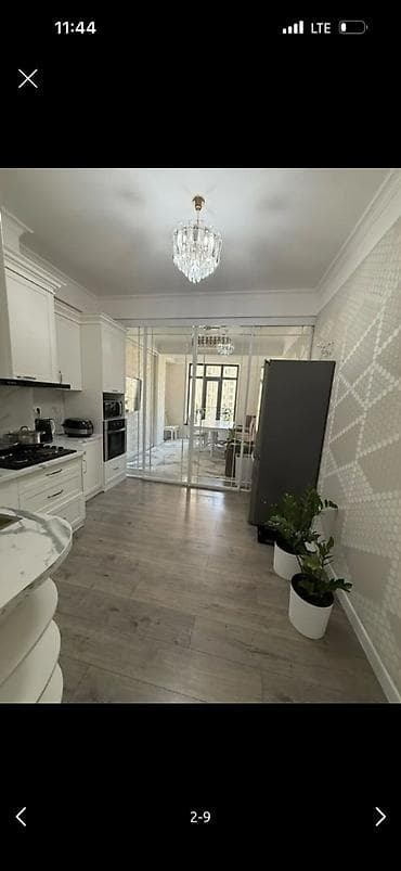Батирлер: 2 бөлмө, 63 м², Асанбай мкр Элитка, 5 кабат, Евро оңдоо — 1