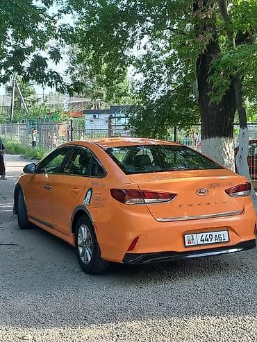 Транспорт: Hyundai Sonata: 2019 г., 2 л, Автомат, Газ, Седан — 3
