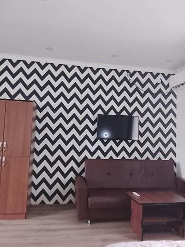 квартиры посуточно 5 мкр бишкек: 1 комната, Душевая кабина, Постельное белье, Кондиционер — 4