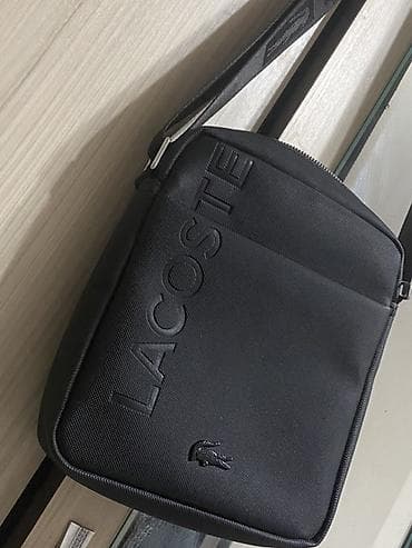 samsung note7: Сумка через плечо Lacoste, компактного формата. - Цвет: черный - — 1