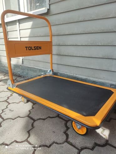 Владимир: Садово-строительная тачка и тележка, Стальная, Четырехколесная, Новый, В розницу