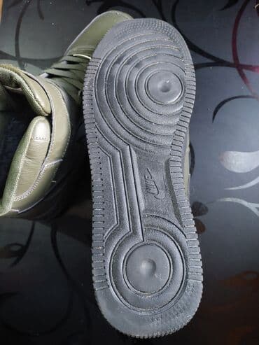 Босоножки, сандалии, шлепанцы: Мужские ботинки, 46, Nike, Б/у, цвет - Зеленый, Самовывоз — 3