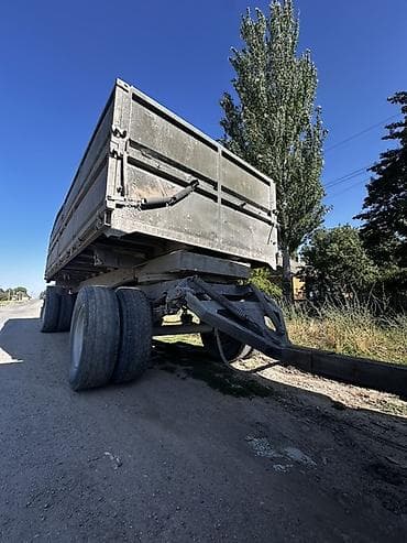 купить мерс с: Самосвальный прицеп-зерновоз (прицеп-роспуск с гидроподъёмом кузова) — 2