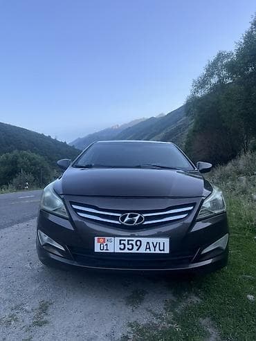 Продажа авто: Hyundai Solaris: 2015 г., 1.6 л, Автомат, Газ, Седан — 2