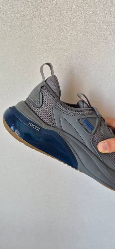 nike react: Мужские кроссовки, 41, Puma, Новый, цвет - Серый, Платная доставка — 6