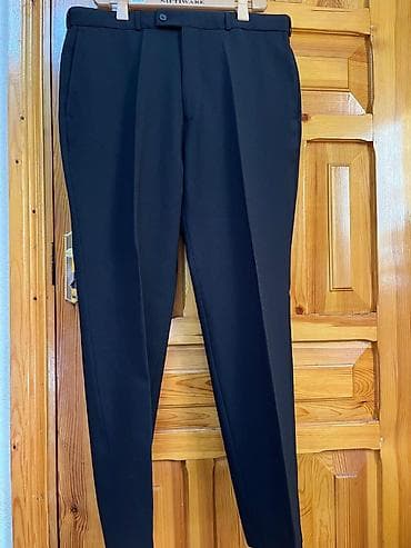 n work: Классические мужские брюки Walbusch - Цвет: темно‑серый/графит - — 1