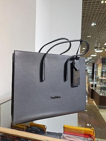 Аксессуары: Классическая сумка, Материал: Натуральная кожа, Жёсткая конструкция, Женские — 1