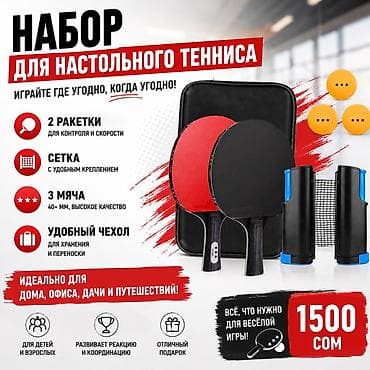 Набор для настольного тенниса — играйте где угодно, когда угодно! В — 1