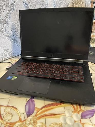 Техника и электроника: Игровой ноутбук MSI (серия с логотипом дракона) - Диагональ экрана - — 1