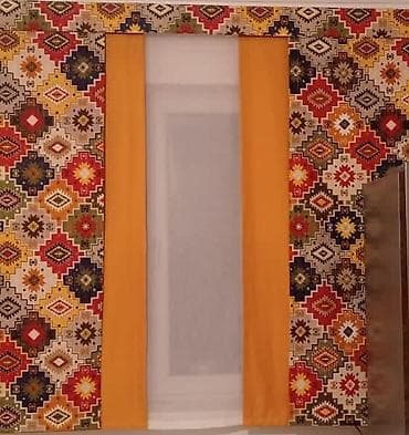 шторы в японском стиле: Японские панели, Полиэстер, Изготовление на заказ, Для кухни — 1