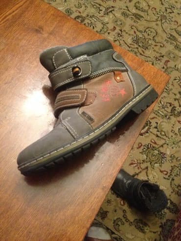китай товар: Продаю детские кожаные полусапожки демисезонные на липучках размер 33 — 2