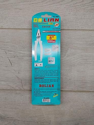 snap on: Комбинированные пассатижи BOLIAN BL-3898 - Тип: Pro Combination Plier — 3