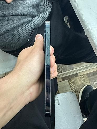 самсунг с 24 бишкек: IPhone 12 Pro, Колдонулган, 128 ГБ, Pacific Blue, Каптама, 63 % — 3