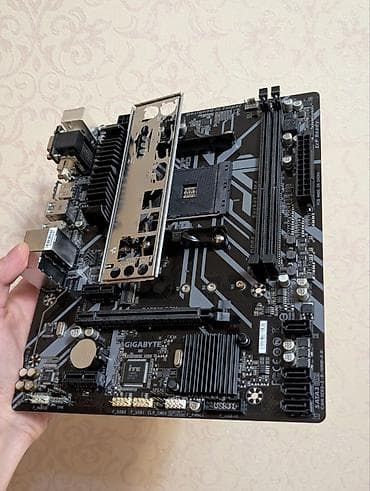 Материнская плата для ПК, Б/у, AMD, AM4, Micro-ATX