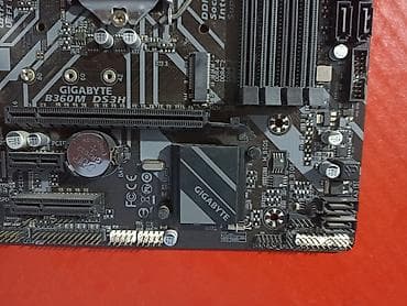 socket 1155: Материнская плата для ПК, Б/у, Gigabyte, LGA1151 v2, Micro-ATX — 6