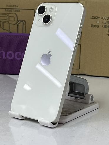IPhone 14 Plus, Б/у, 128 ГБ, Белый, 86 %