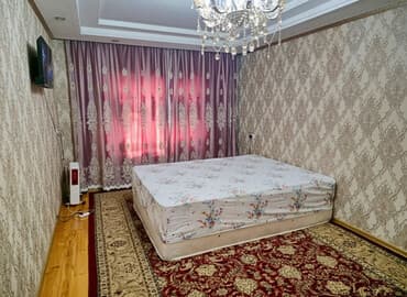 дом или квартира в бишкеке в аренду: 2 комнаты, Душевая кабина, Постельное белье, Кондиционер — 1