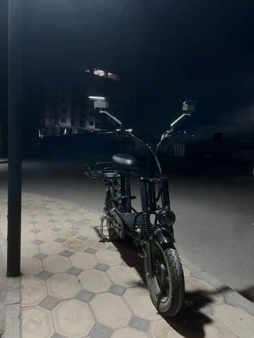 кемпинг дом на колесах: Электрический скутер-гибрид (городской карго) - Компактная рама с — 1