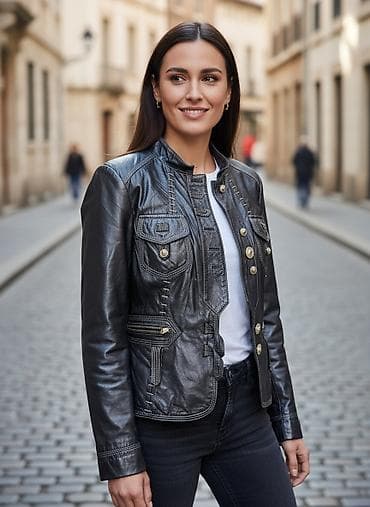 Жеке буюмдар: Продаю куртку кожанную размер 46/48проивотство Турция в хорошем — 1