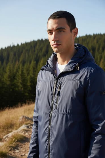 Мужская куртка, XL, Camel Active, Новый, цвет - Синий, Самовывоз, Платная доставка