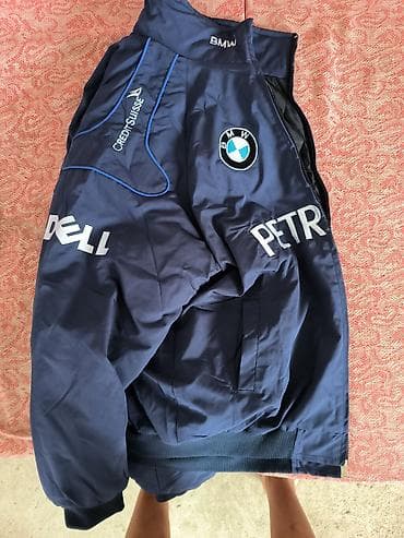 джинсы и куртки: BMW Sauber F1 Team — мужская куртка-бомбер - Официальный мерч команды — 2