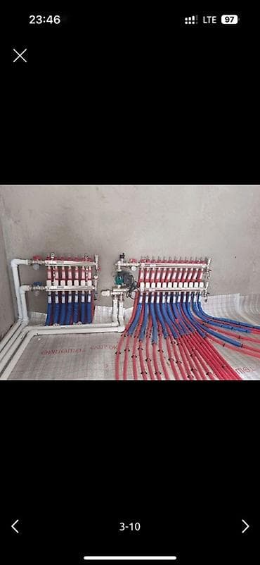 Жылытуу: Батареяларды орнотуу, Жылытуучу системаны орнотуу, Жылуу пол Кепилдиги, Акысыз консультация, Монтаждоо 6 жылдан ашык тажрыйба — 2