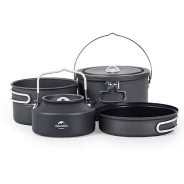 набор фишек для покера: Naturehike Посуда для кемпинга. Оригинал Материал алюминий — 1