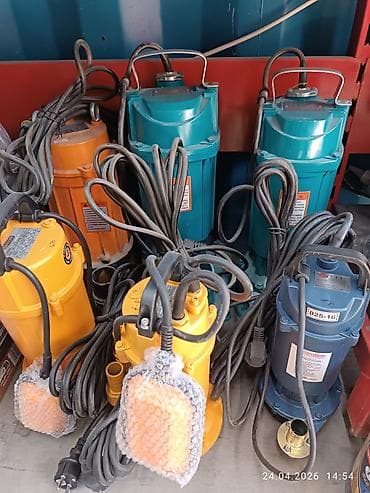 Погружные дренажные насосы для чистой и слегка загрязнённой воды -