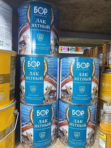 Яхталык лак: Лак яхтный БОР (Strong Protection), алкидно-уретановый. 2,3 кг на 28 — 2