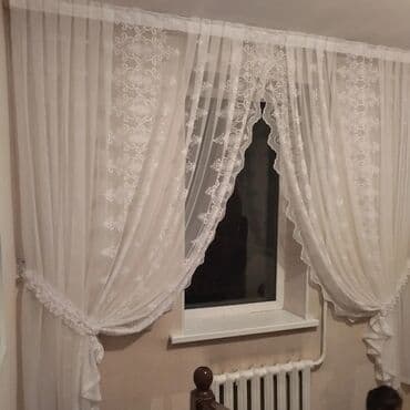 занавеска новый: Штора на заказ принимаем портьер и тюль и.д Дизайн индивидуальный — 12