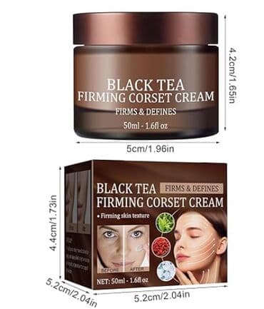 Киреге берилүүчү кийимдер: США Крем укрепляющий с черным чаем и решение 5 проблем кожи — 11