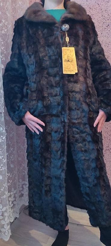 m s: Норковая шуба китай. Новая лежала на складе. Длина 120см окружность — 1