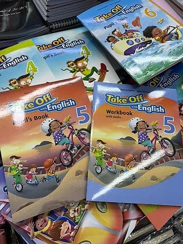 Учебно-методический комплект Take Off with English (уровни 4–8) 1шт
