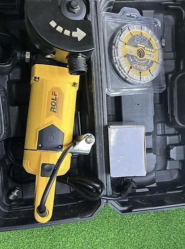 из дубая: Штроборез электрический ROLF в кейсе Описание: - Профессиональный — 1