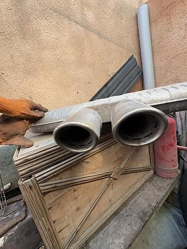 Трубки, патрубки, шланги: Глушитель Hyundai 2023 г., Б/у, Оригинал — 2