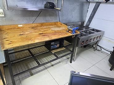 газовые плиты для кафе и ресторанов: Профессиональное кухонное оборудование для общепита: - Газовая плита — 3