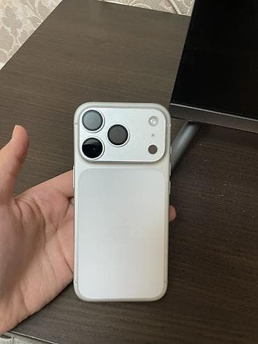 IPhone 17 Pro, Новый, 256 ГБ, Серебристый, Кабель at lalafo.kg IPhone 17 Pro, Новый, 256 ГБ, Серебристый, Кабель