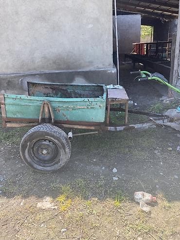 Садово-строительная тачка и тележка, Стальная, Двухколесная