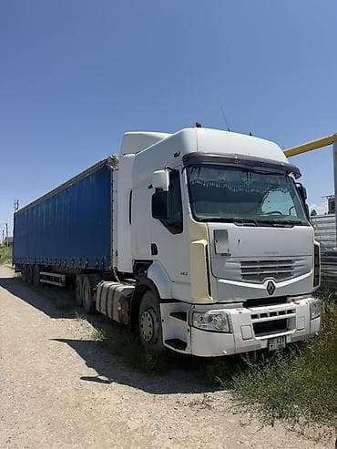 Транспорт: Тягач, Renault, 2006 г., Тентованный — 2