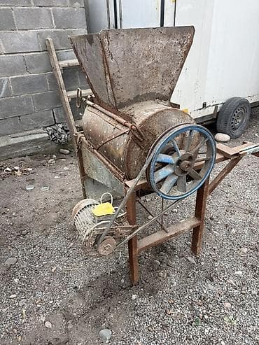 сушильный барабан для песка: Для початок кукуруза Дробилка/измельчитель кормов с бункером и — 2