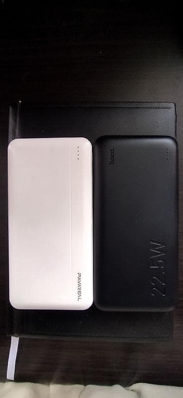 battery case: Пауэрбанки HOCO 22.5W и PAVAREAL PB15 (10 000 мА·ч) - HOCO (черный) — 1