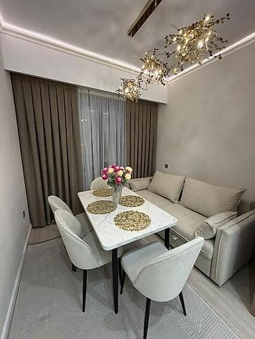 2 room flat: 2 комнаты, 56 м², Элитка, 9 этаж, Дизайнерский ремонт — 6