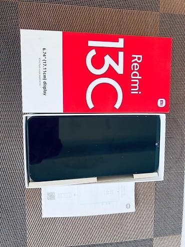 redmi 12a: Redmi, Redmi 13C, Б/у, 256 ГБ, цвет - Черный, 2 SIM — 1