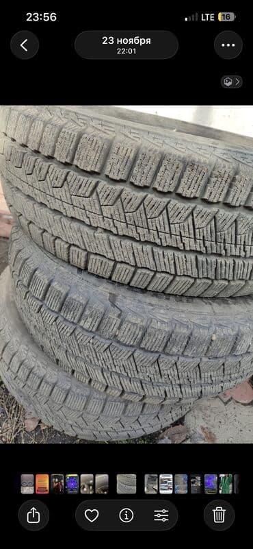 колесо на 16: Диски R 16 Комплект, отверстий - 5, Б/у — 4