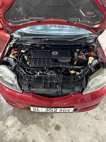 mazda c7: Mazda 3: 2003 г., 1.3 л, Автомат, Бензин, Хэтчбэк — 10