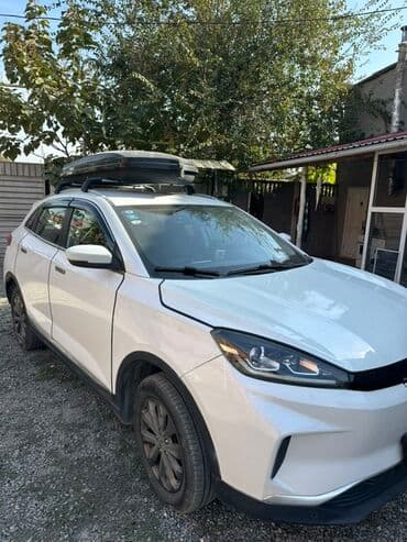 багажник на крышу дэу матиз купить: Электромобиль кроссовер (белый) с установленным багажником-боксом на — 4